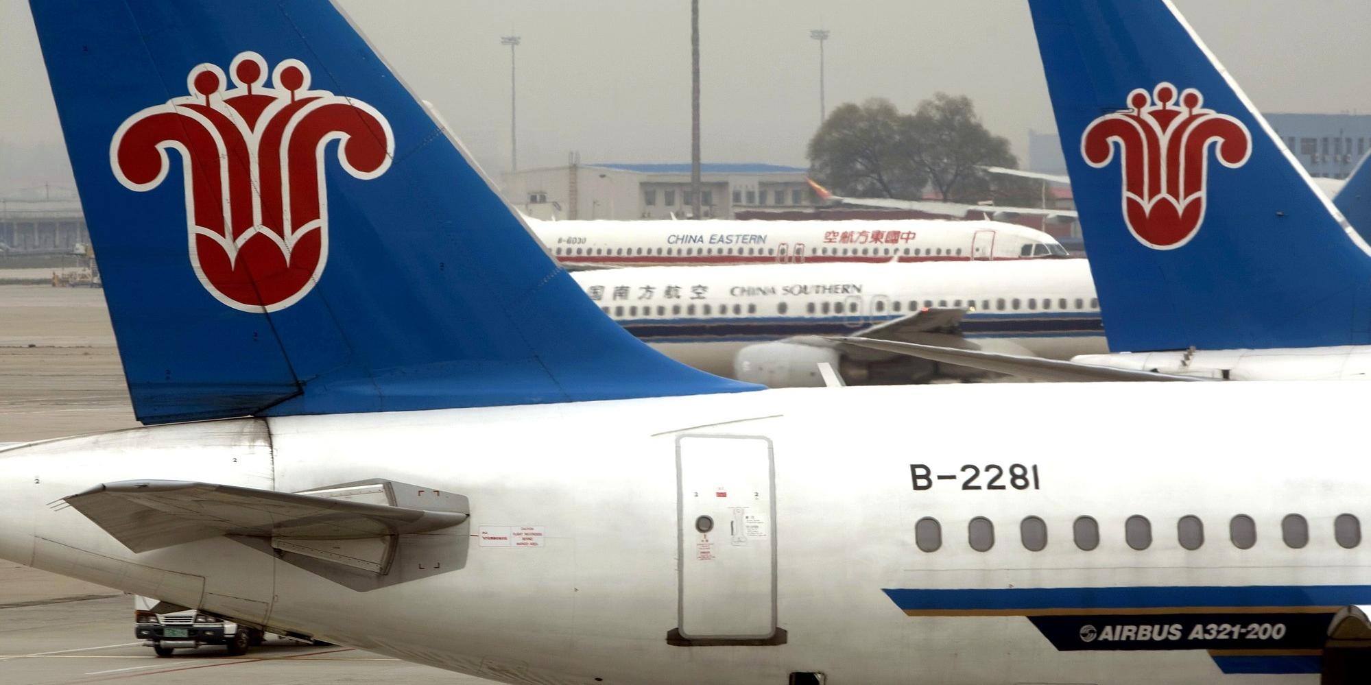 США закрывают небо для китайских авиакомпаний