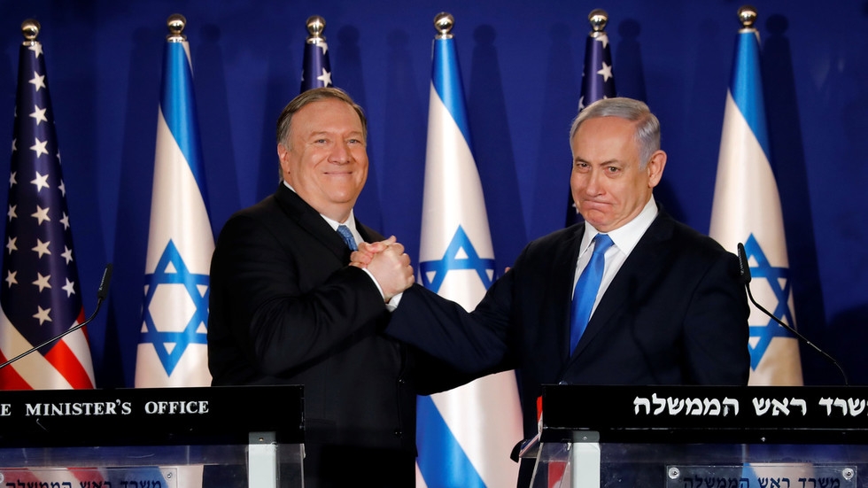 It’s Israel’s CHOICE whether to annex West Bank, Pompeo proclaims