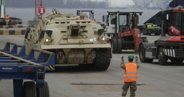 МИД РФ: наращивание группировки войск США в Европе - путь к дестабилизации