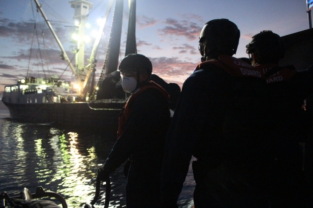 Корабли ВМС США атаковали и захватили венесуэльское судно