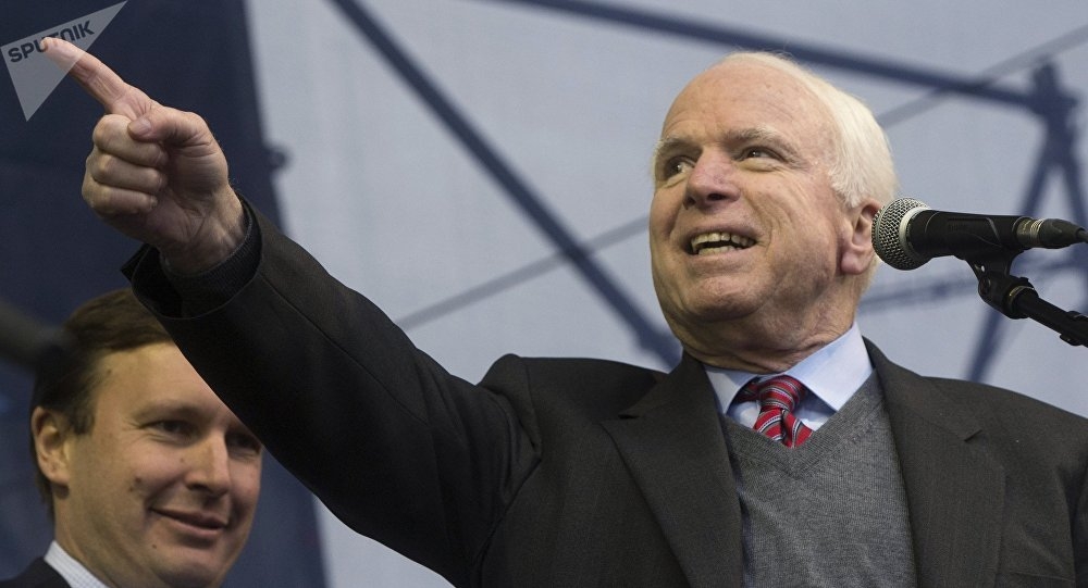 Trump Under Fire for Failing to Mention McCain Who Discontinued Cancer Treatment