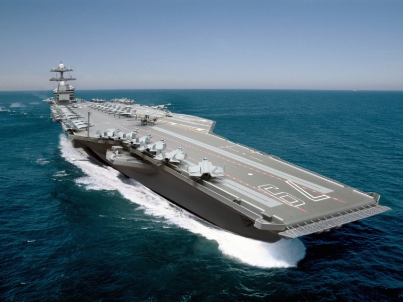 U.S. Navy's new $13B aircraft carrier can't fight