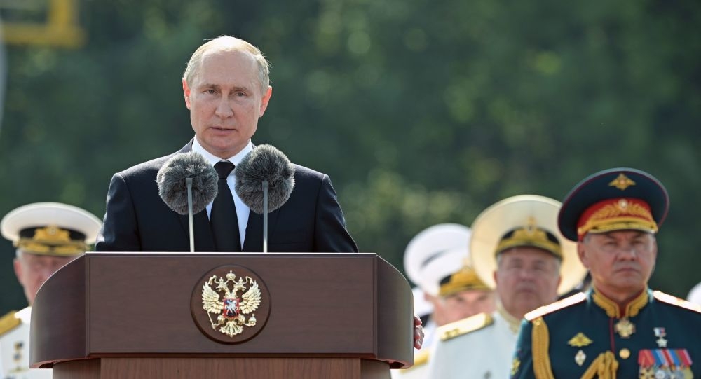 Putin Praises Russian Navy For Upholding Country's Defence, Engaging Latest Technology