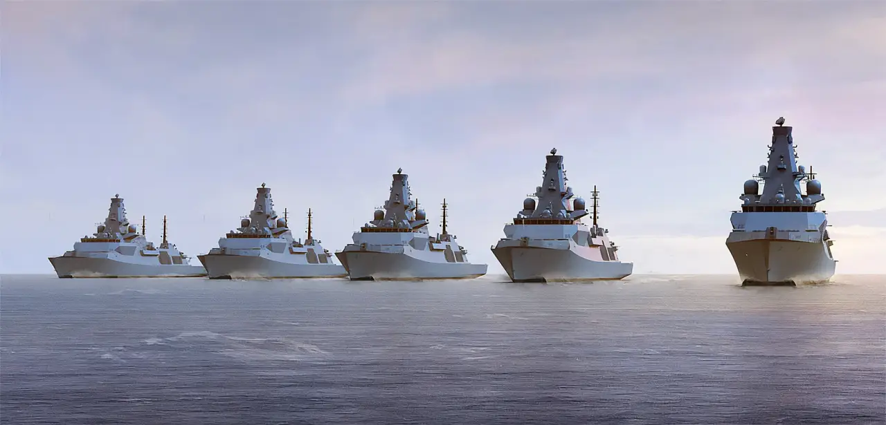 Фото: Фрегаты тип 26 для ВМС Норвегии