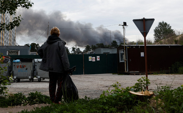 В Киеве сообщили о взрывах на железнодорожных объектах