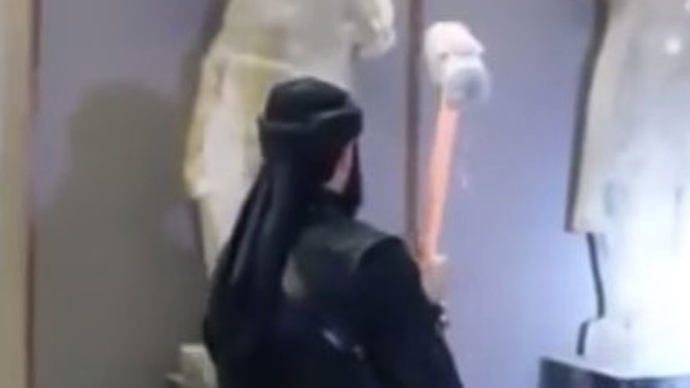 Ancient statues destroyed by ISIS fake, real ones safe – report