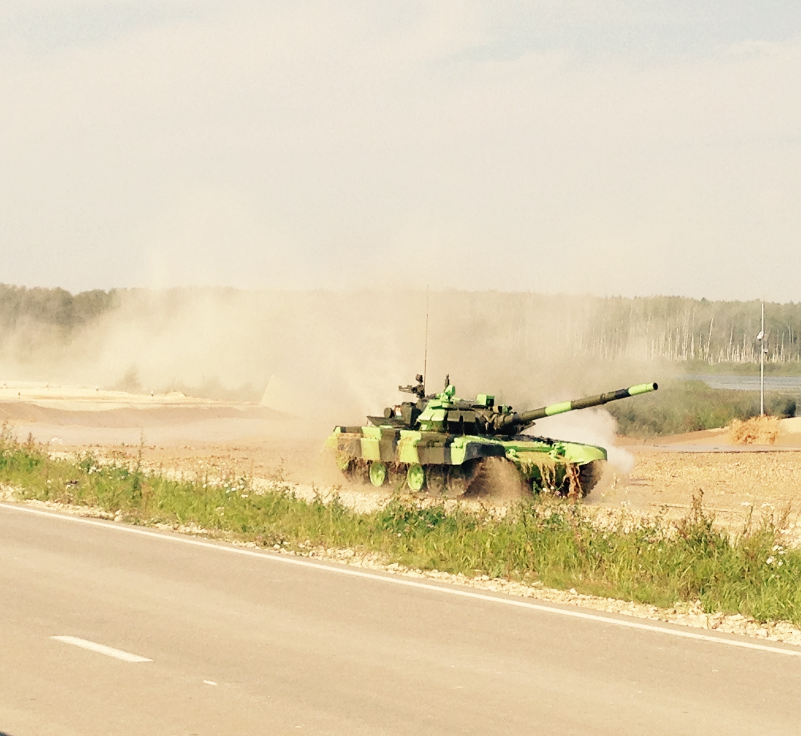 The Tank Biathlon World Championship 2015. VIDEO