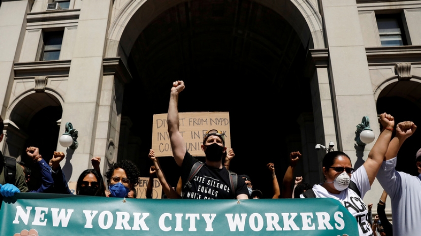 NYT: «И на следующий день!» — такого масштаба протестов в США не было несколько десятилетий