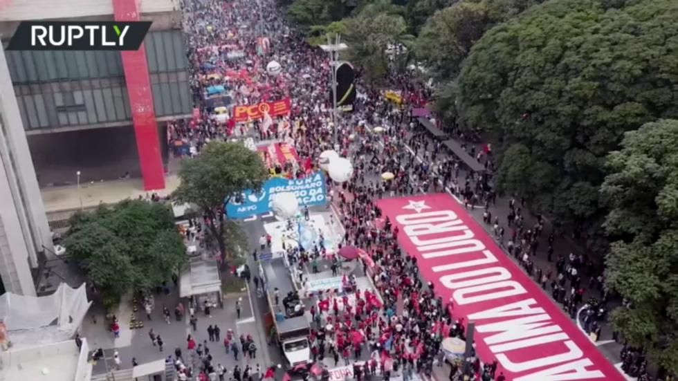 Brazilians protest Bolsonaro’s rule as country hits 500,000 coronavirus deaths