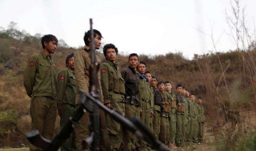 Myanmar military bases targeted with rocket fire days after rebels attack outpost on Thai border