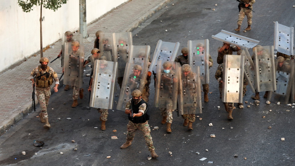 Over a dozen injured after protests erupt in Lebanon in wake of PM-designate’s resignation and failure to form govt