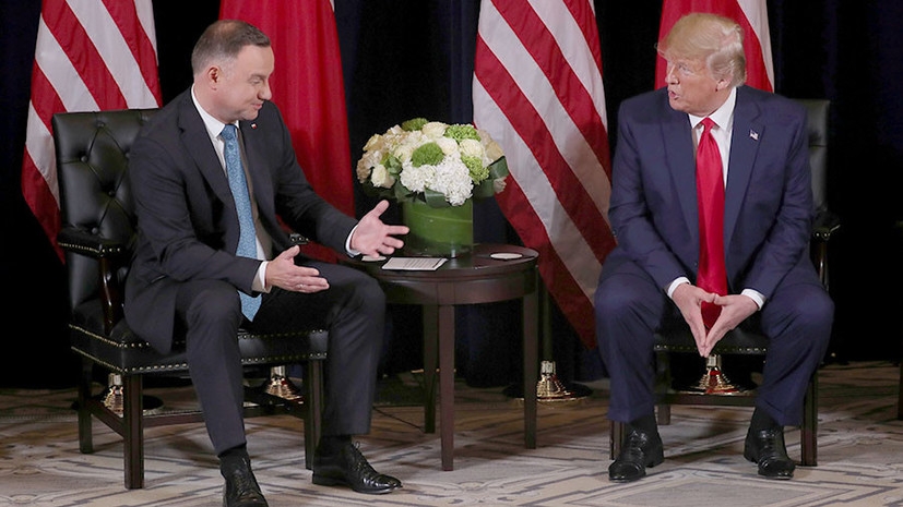 «Западная Европа с этим не смирится»: Трамп и Дуда будут препятствовать строительству «Северного потока — 2»