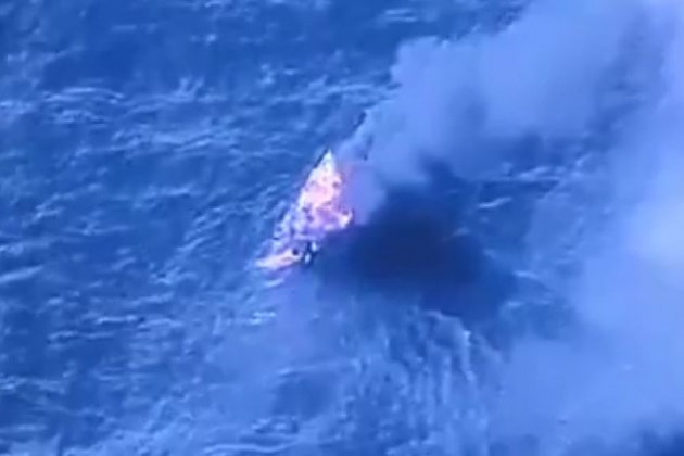 Американские военные уничтожили подводную лодку в Карибском море