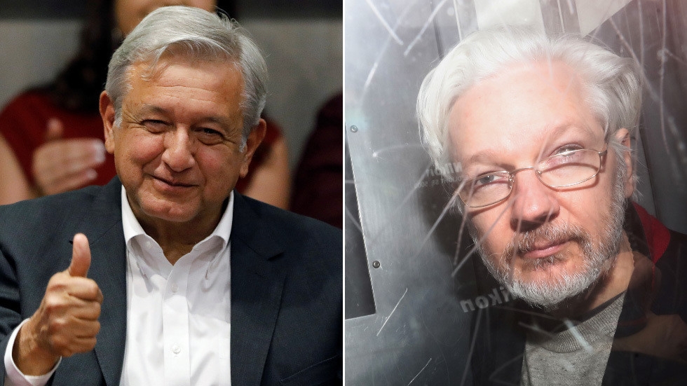 ‘We’ll give him protection’: Mexican president promises asylum for Julian Assange