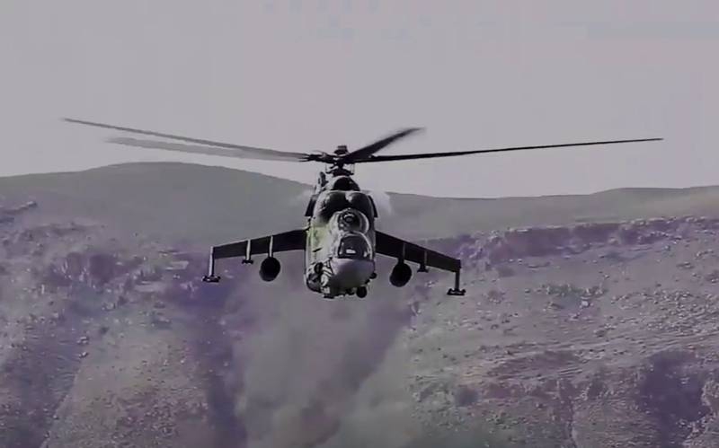 Russian helicopter Mi-24 could have been shot down from Turkey