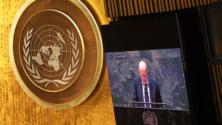 No plans to occupy Ukraine, Russia tells UN
