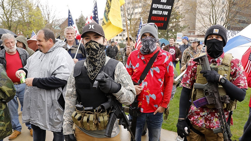 «Прекратите карантин»: почему в США не утихают протесты против ограничительных мер во время эпидемии COVID-19