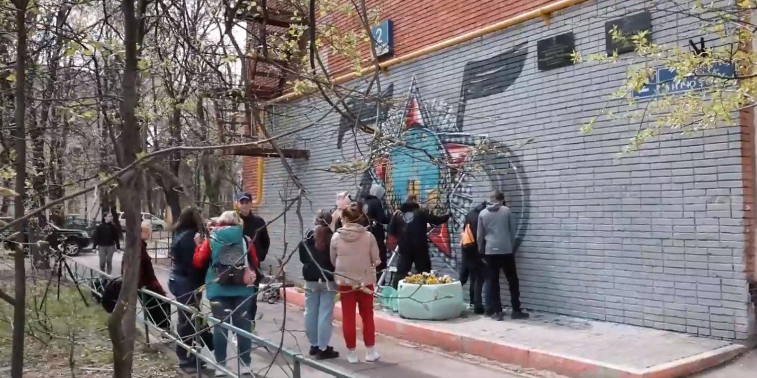 РДШ провело акцию "Несокрушимые Герои"