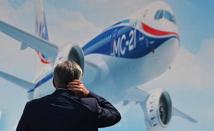 Карбоновые крылья суперсовременного авиалайнера МС-21 совершеннее крыльев Boeing 787 (JB Press, Япония)