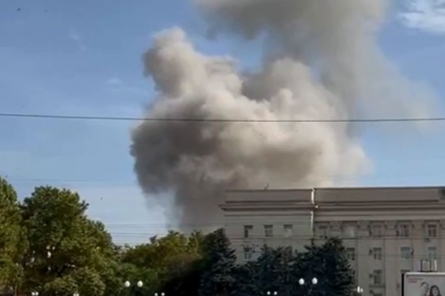 Удар по центру Херсона нанесен как минимум пятью ракетами Himars