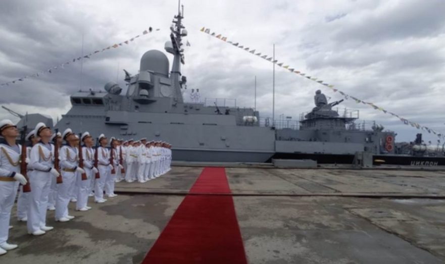 Минобороны сообщило о принятии ракетного корабля «Циклон» в состав ВМФ РФ