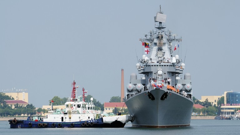 Russian Pacific Fleet warships have arrived in China
