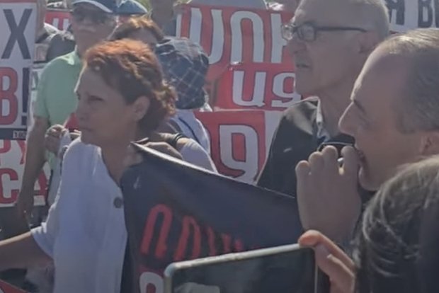 В Армении началась акция протеста против российской военной базы в Гюмри