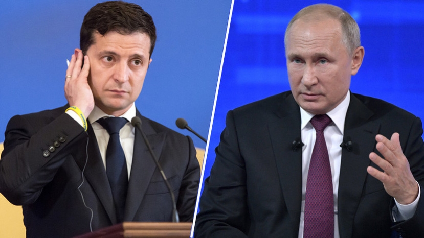Путин поговорил с Зеленским по телефону