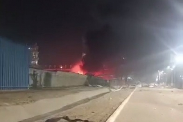 Масштабные пожары охватили Израиль после ночной волны иранских ракетных ударов