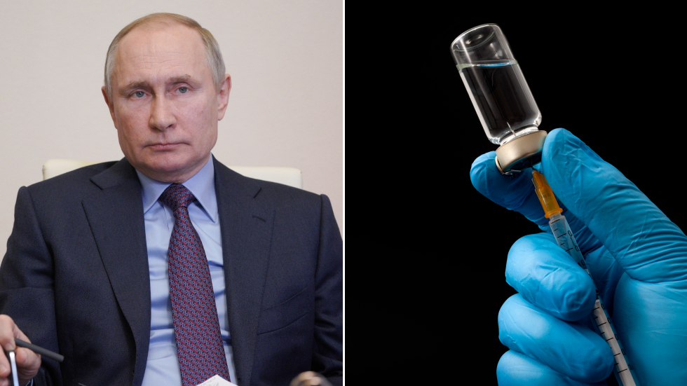 Russian President Vladimir Putin receives domestically produced Covid-19 vaccine as nationwide immunization campaign continues