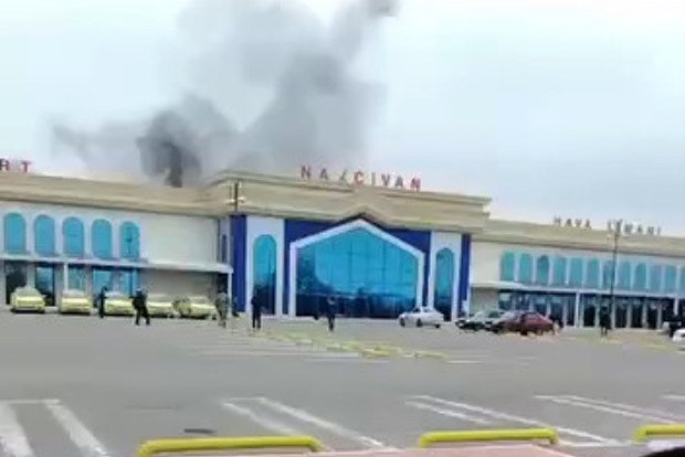 В Минобороны Азербайджана отреагировали на падение иранского дрона на аэропорт