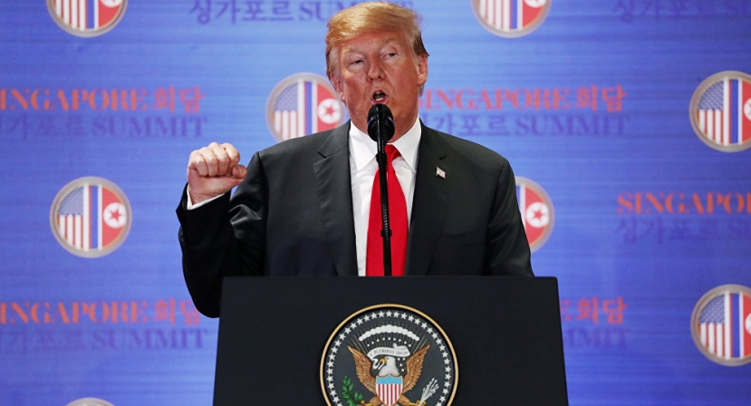 Trump: North Korea Has Eliminated 4 of Its "Huge Objects" for Nuclear Tests