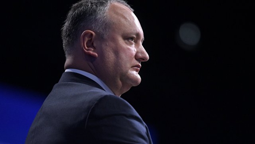 Додон заявил, что не подпишет ни один антироссийский закон
