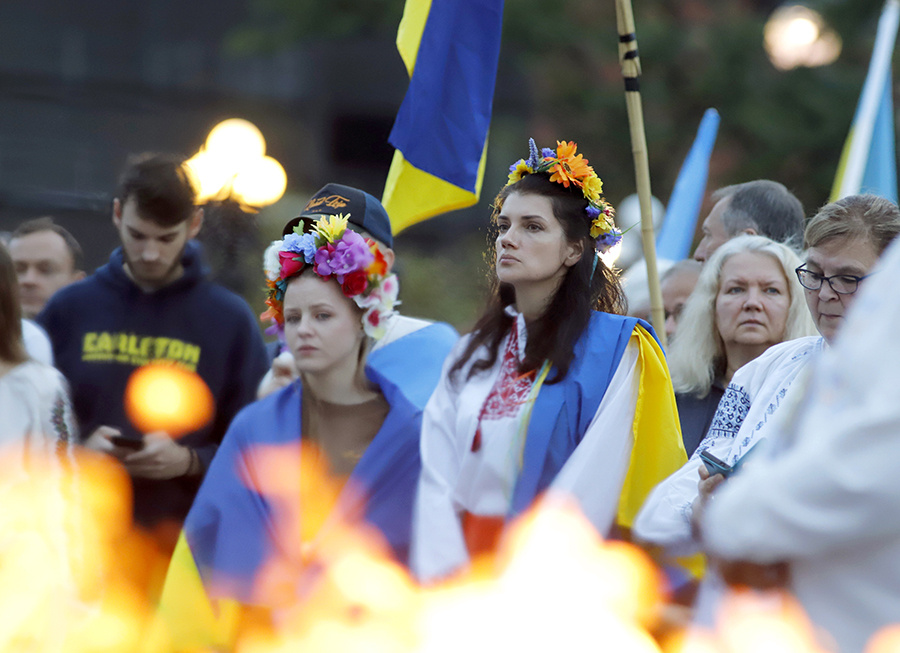 Западная колония Украина отметила день «независимости»