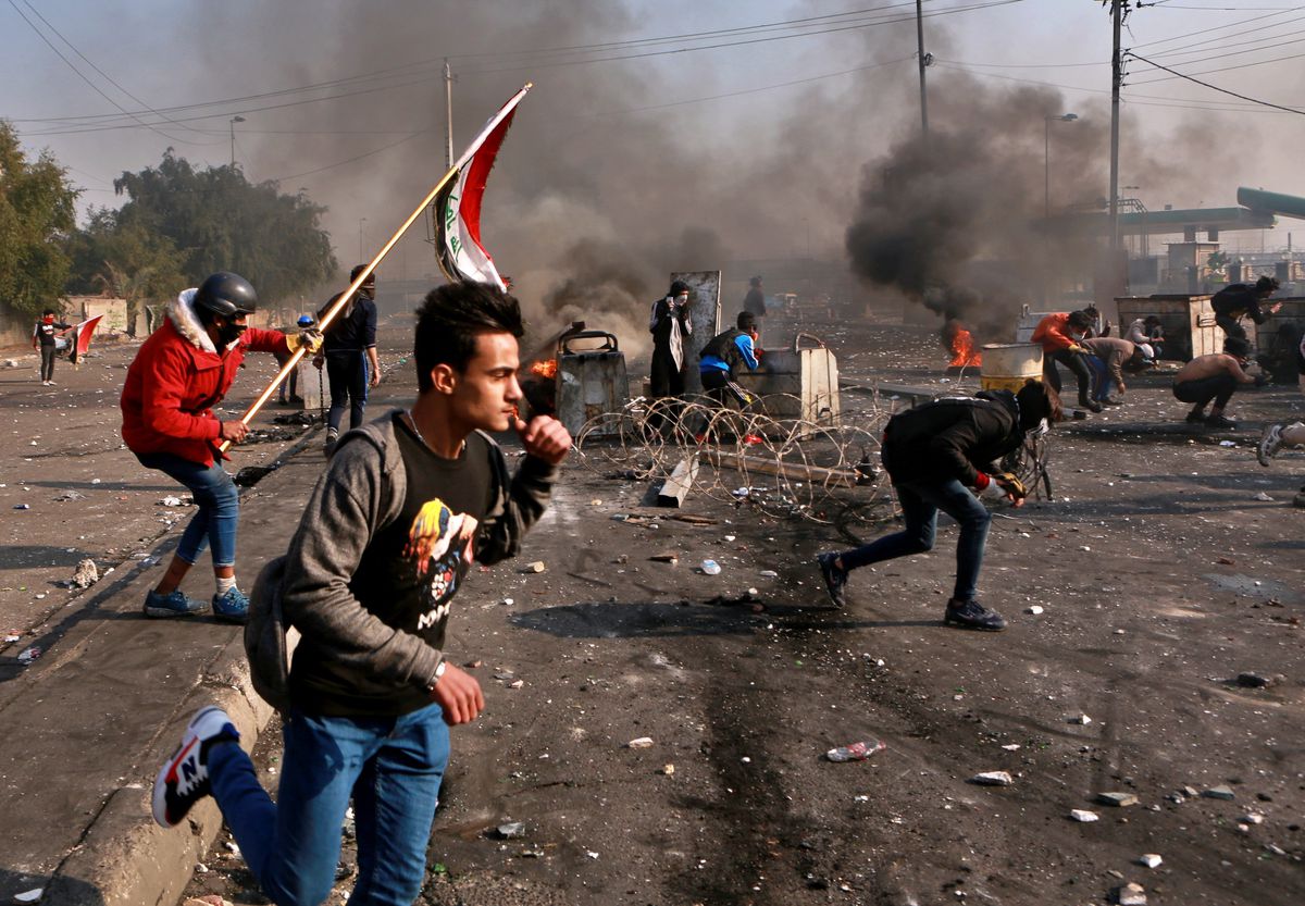 Five people killed & scores wounded as Iraqi security forces open fire on anti-govt protesters – reports