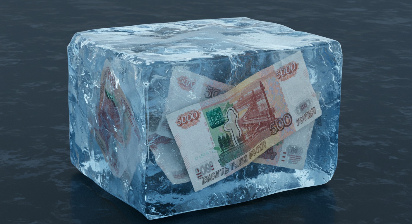 Население недружественных стран столкнулось с заморозкой вкладов в России