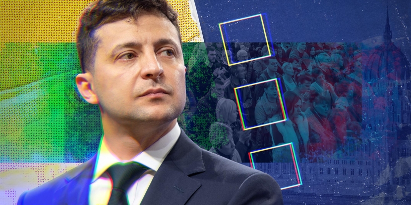 Ядерный креатив слуги народа: зачем Зеленскому опрос о Крыме и Донбассе, не имеющий никакой силы
