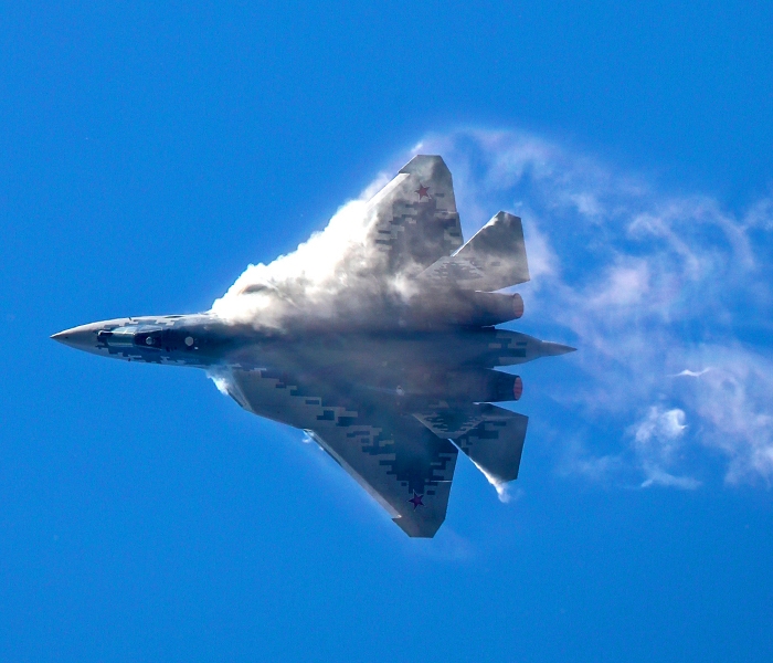 Первый серийный Су-57 разбился