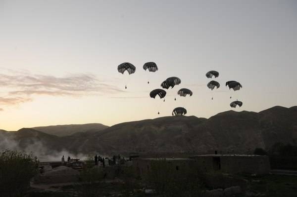 Резкий рост объёмов американских военных поставок в Афганистан. Уходить не собираются