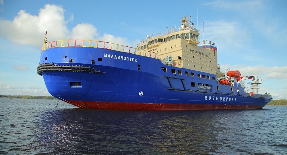Meet the Vladivostok, the World's Most Powerful Non-Nuclear Icebreaker